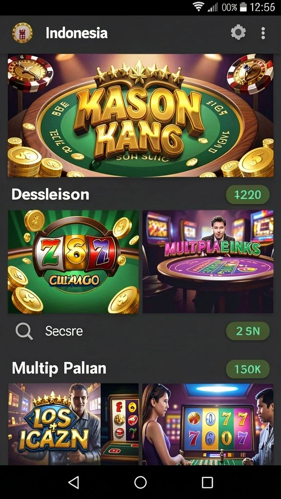 Tampilan awal permainan 9ZK yang menarik.