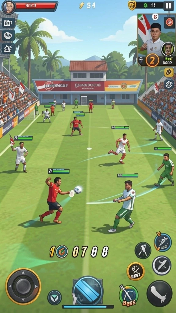Mode permainan multiplayer yang seru dan kompetitif.