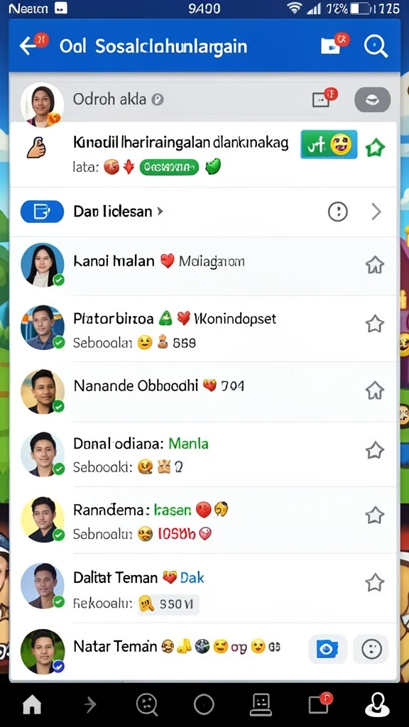 Tangkapan layar menampilkan opsi kustomisasi karakter yang menarik.