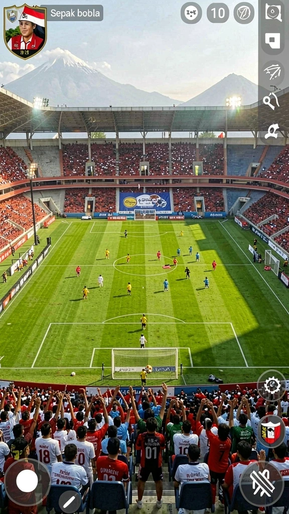 Tampilan awal game yang menawan dan interaktif.