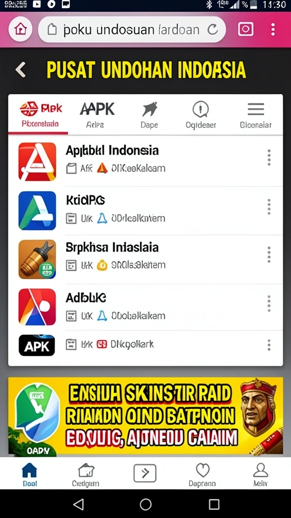Tampilan antarmuka yang menarik dan intuitif.