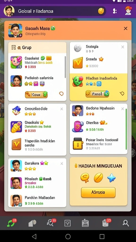Tangkapan layar menunjukkan grafik permainan yang menawan.