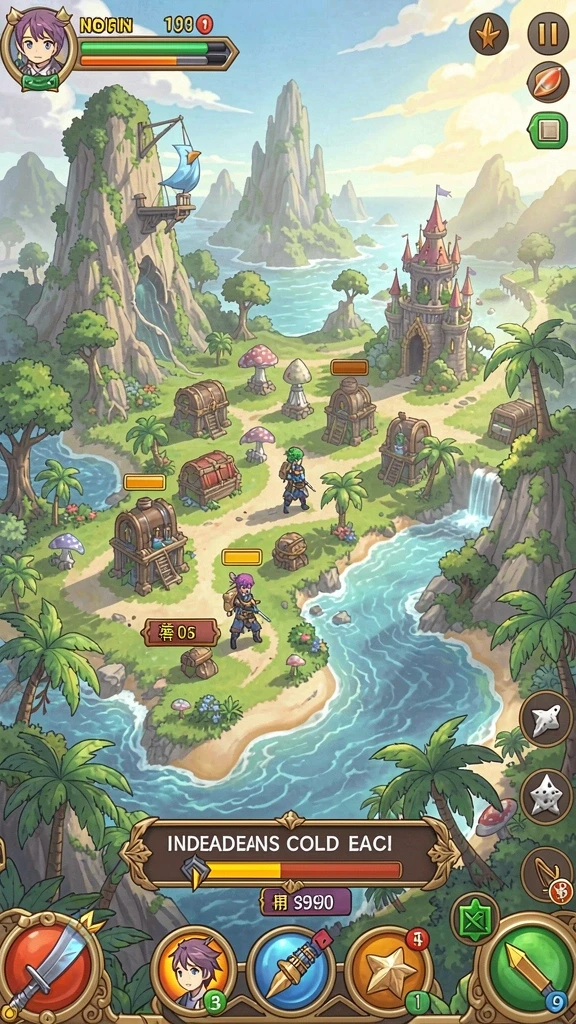 Gameplay yang seru dan penuh tantangan.
