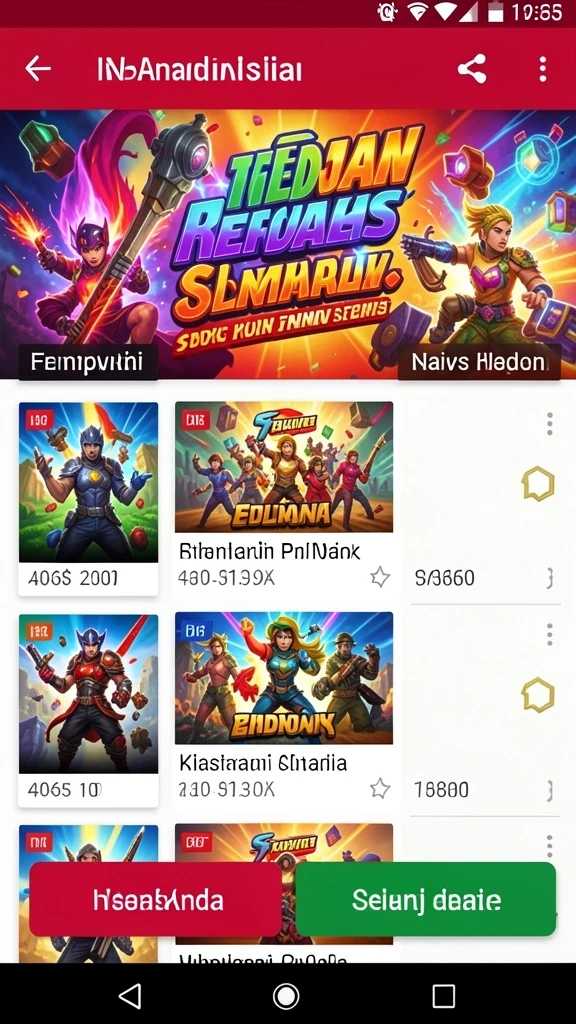 Tampilan antarmuka yang menarik dan mudah digunakan.