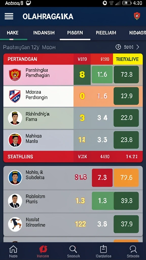 Fitur live betting untuk pengalaman taruhan yang lebih mendalam.