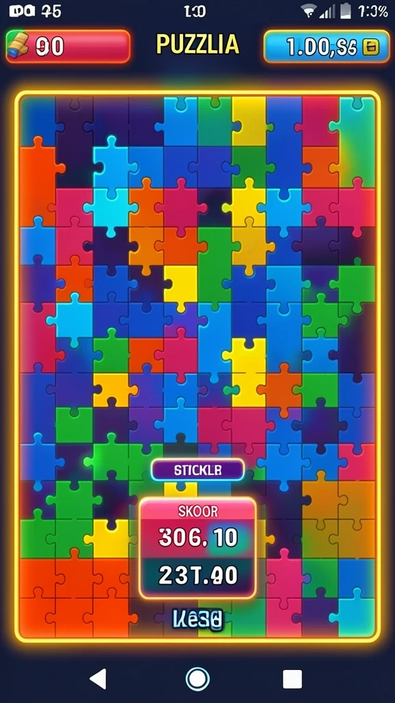 Screenshot menunjukkan karakter utama berhadapan dengan makhluk misterius.