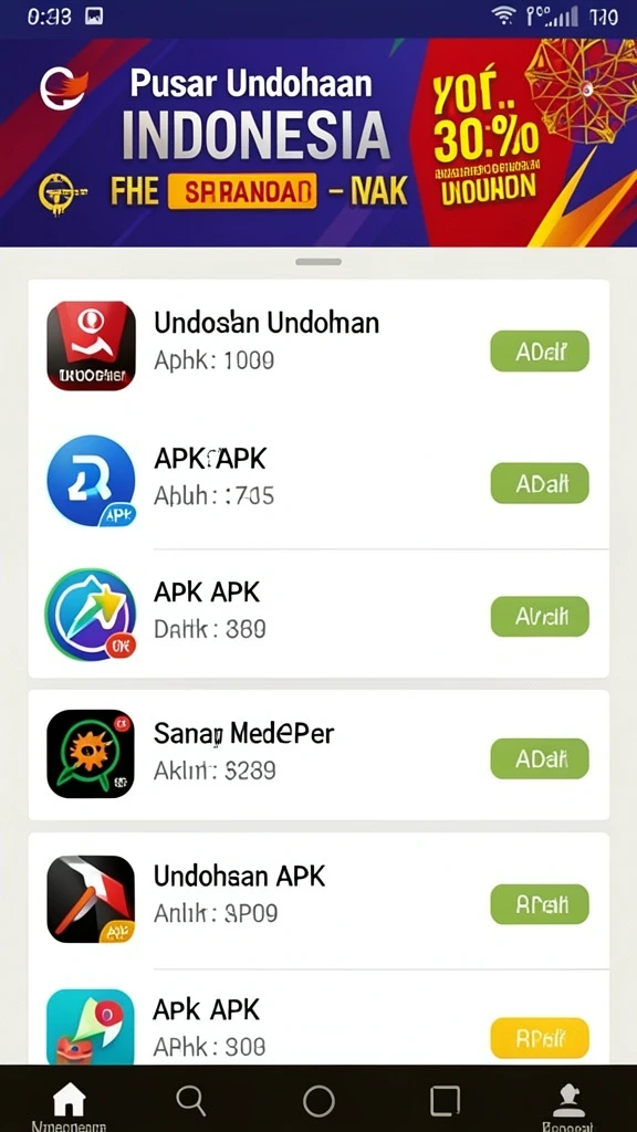 Berbagai pilihan tema slot yang tersedia.
