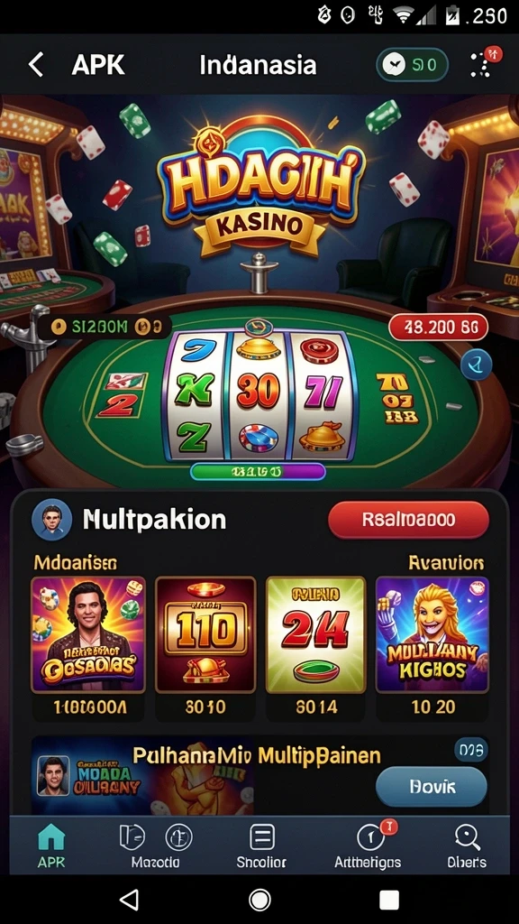 Tampilan grafis yang memukau pada MONTE77.