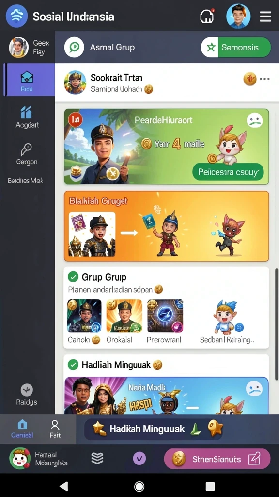 Mode permainan baru yang menarik dan menantang.