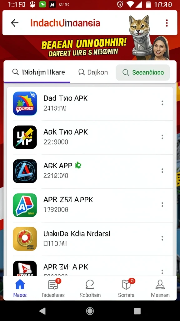 Sistem peringkat yang menambah keseruan.