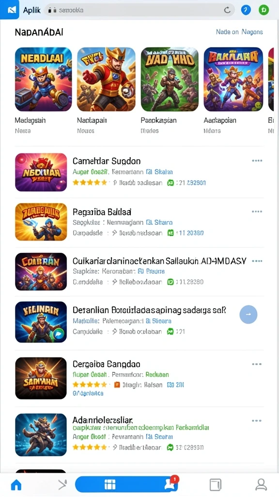 Tampilan antarmuka yang intuitif dan menarik.