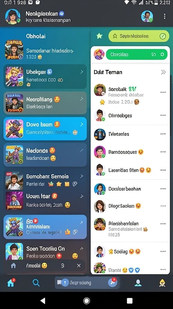 Berbagai pilihan permainan untuk semua jenis pemain.