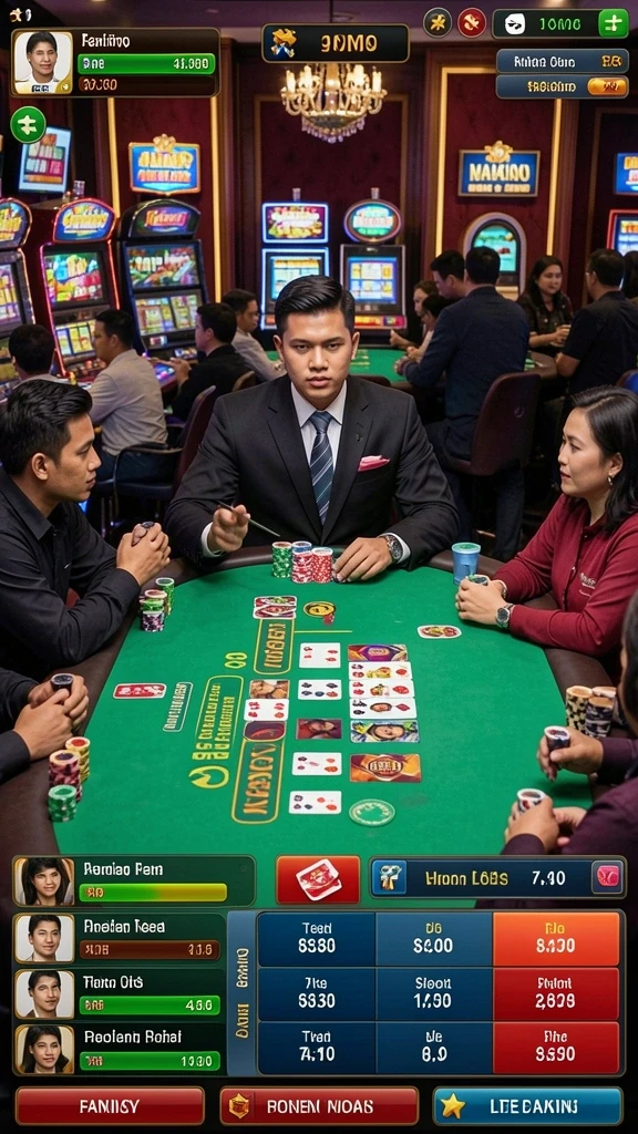Momen seru saat bermain dengan teman-teman secara multiplayer.