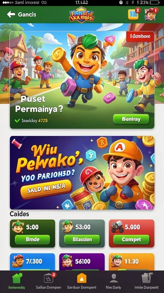 Tampilan antarmuka yang sederhana dan intuitif.