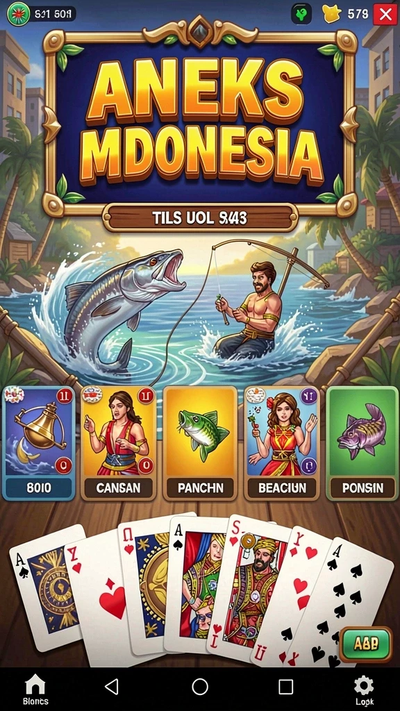 Beragam pilihan permainan yang mengasyikan.