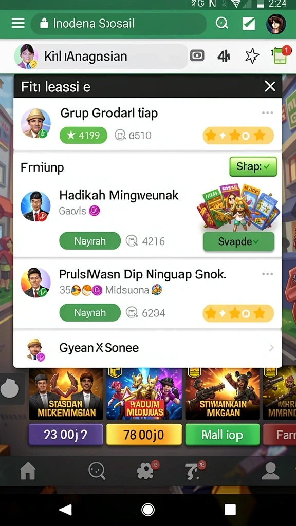 Tampilan antarmuka yang sederhana dan mudah dinavigasi.