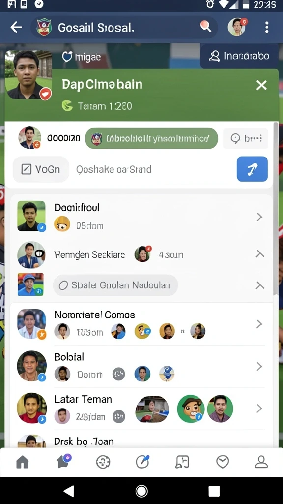 Tampilan antarmuka PIONTOGEL yang sederhana dan modern.