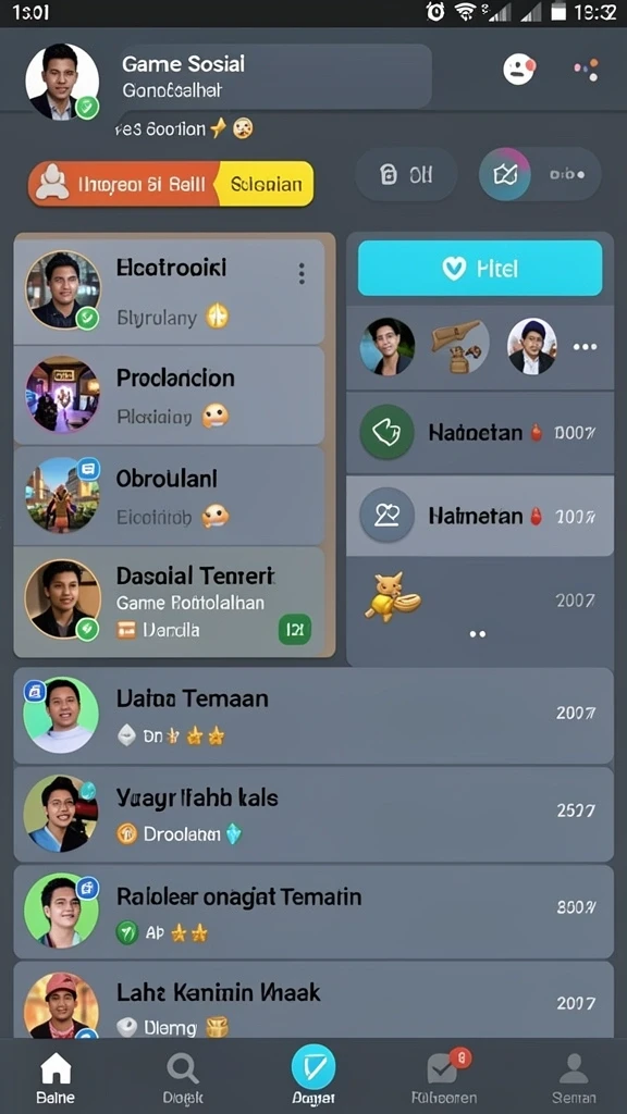 Tampilan antarmuka yang user-friendly dan menarik.