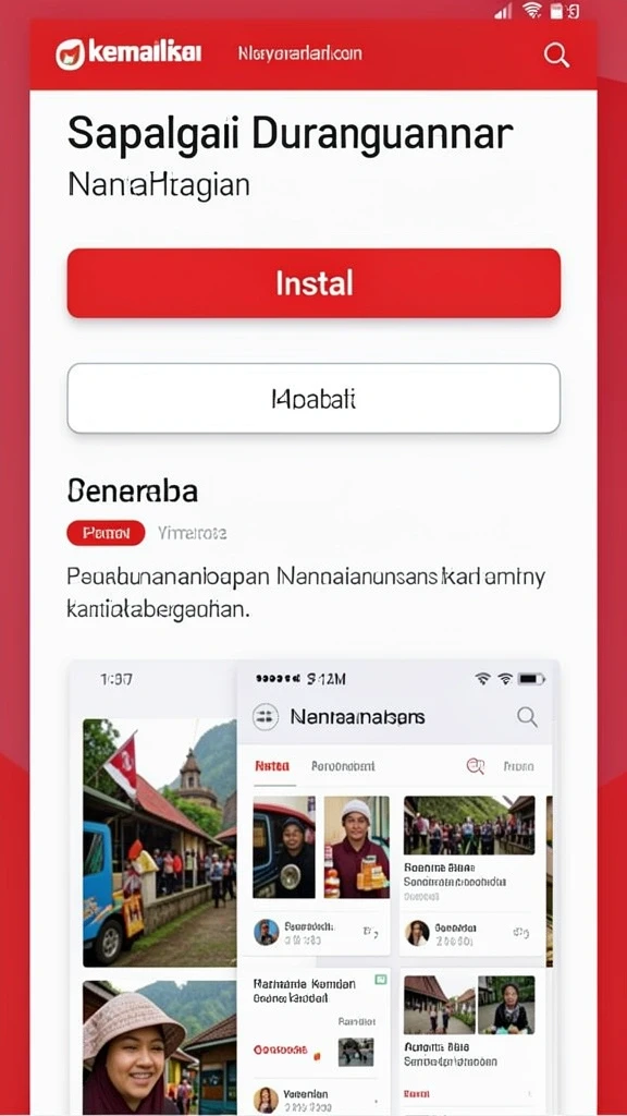 Tampilan antarmuka yang bersih dan mudah dinavigasi.
