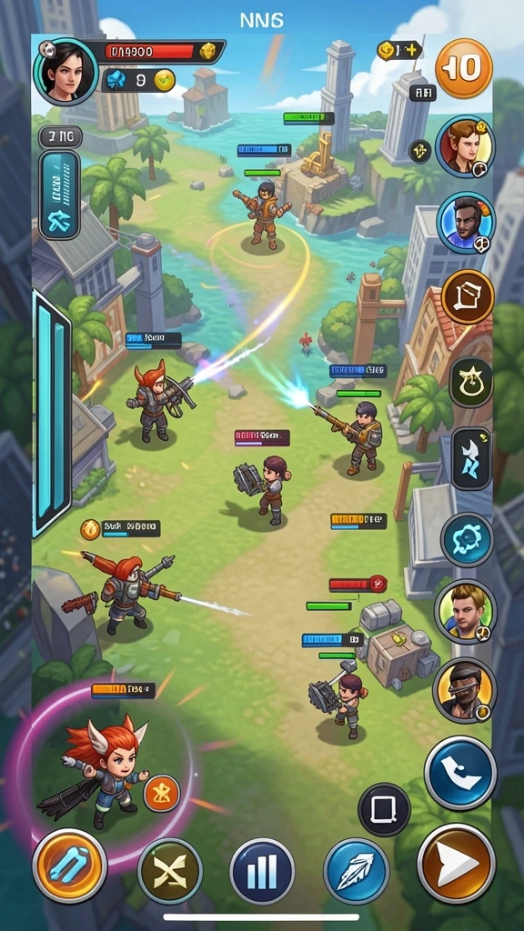 Fitur multiplayer yang memungkinkan bermain bersama teman.