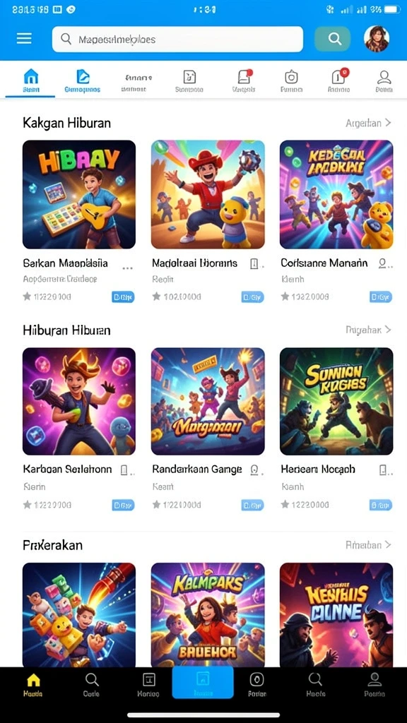Level menantang yang membuat pemain betah berlama-lama.