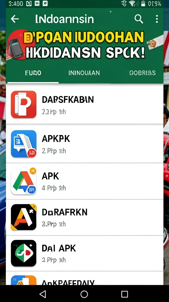 Tampilan level yang menantang dan menarik.