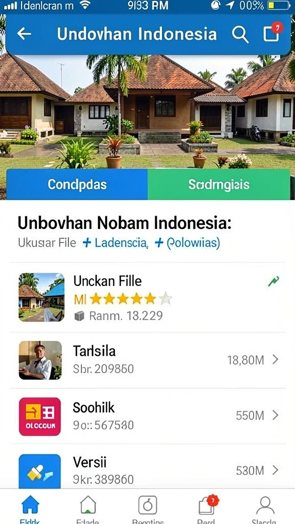 Antarmuka yang intuitif dan mudah dinavigasi.