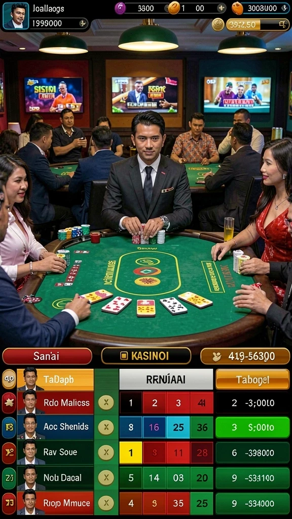 Screen capture dari pertarungan epik di medan perang.