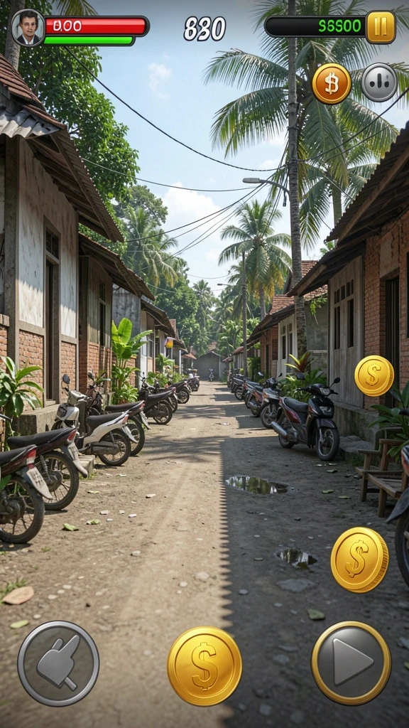 Tampilan grafis yang memukau dan detail karakter.