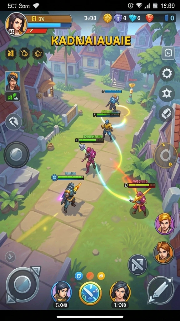Fitur multiplayer yang mengasyikkan dengan teman.