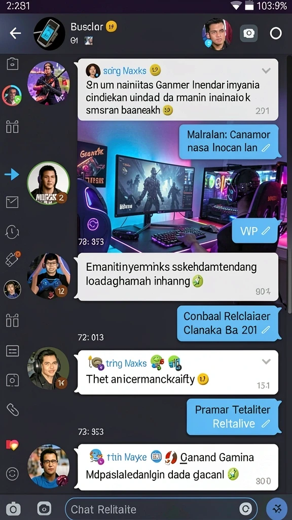 Tangkapan layar ketiga memperlihatkan level baru yang menantang.
