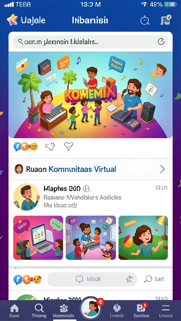 Tangkapan layar menampilkan karakter ikonik di level pertama.