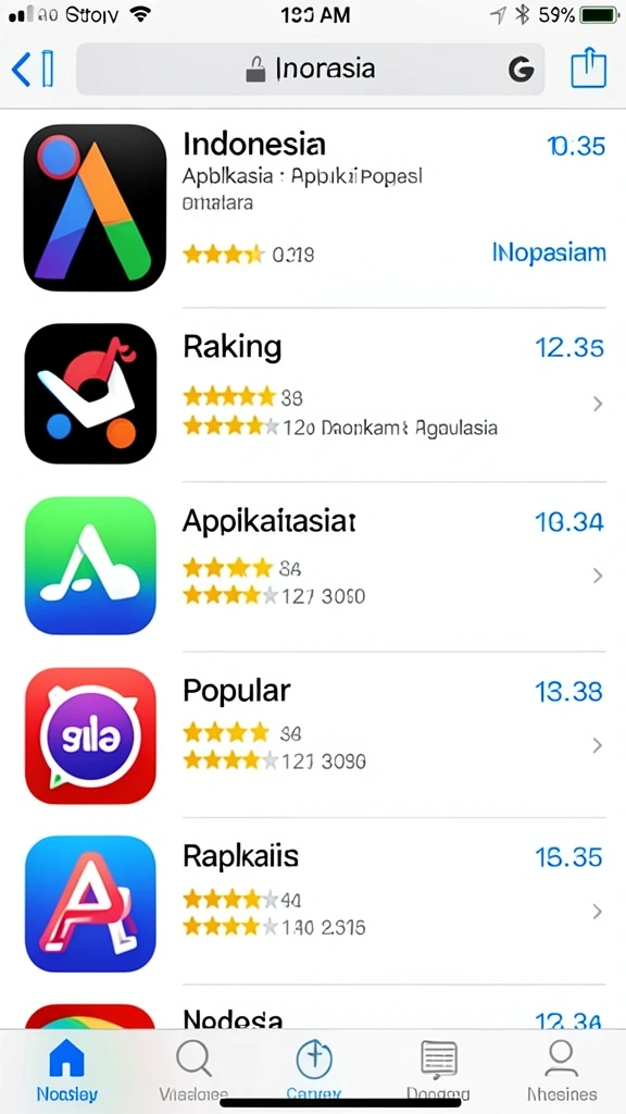 Karakter-karakter unik yang bisa dipilih.