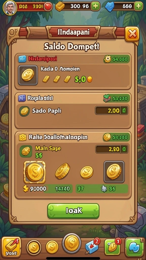 Mode permainan seru untuk semua pemain.