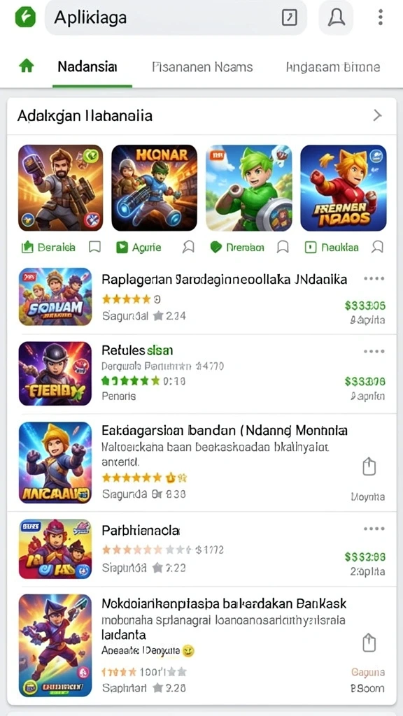 Tampilan antarmuka yang ramah pengguna.