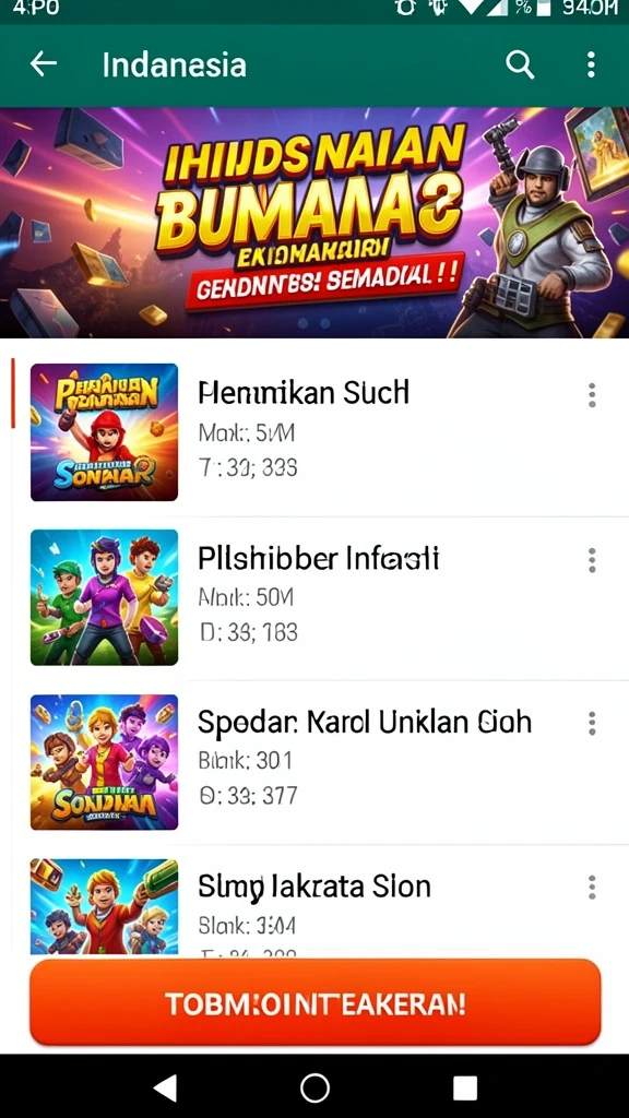 Tangkapan layar yang menunjukkan pertarungan epik melawan boss.